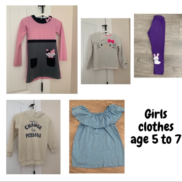 Girls clothes age 5 to 7 - Picture 1 of 6